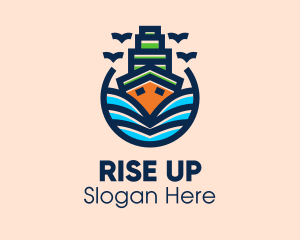 Big Boat Ship logo design