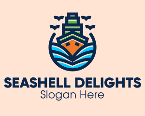 Big Boat Ship logo design