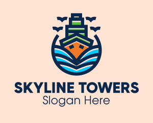 Big Boat Ship logo design