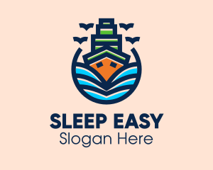 Big Boat Ship logo design