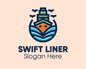 Big Boat Ship logo design