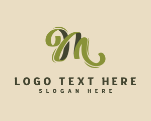 Calligraphy - Creative Ribbon Calligraphy logo design