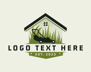 Cleaning - Lawn Mower Home Maintenance logo design