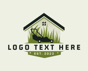 Landscaper - Lawn Mower Home Maintenance logo design