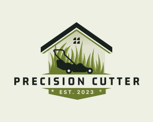 Lawn Mower Home Maintenance logo design