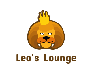 Leo - Royal Lion Cartoon logo design