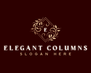 Elegant Vine Garden logo design