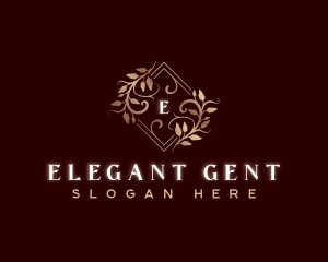 Elegant Vine Garden logo design