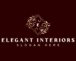 Elegant Vine Garden logo design