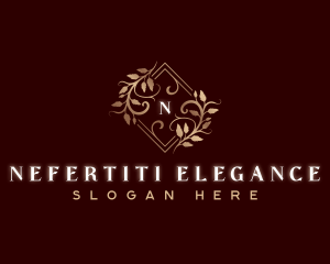 Elegant Vine Garden logo design