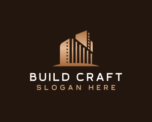 Building Tower Property logo design