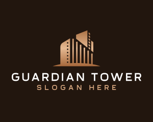 Building Tower Property logo design