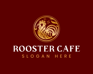 Rooster Chinese Zodiac logo design