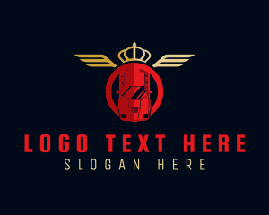 Luxury Wings Automotive Logo