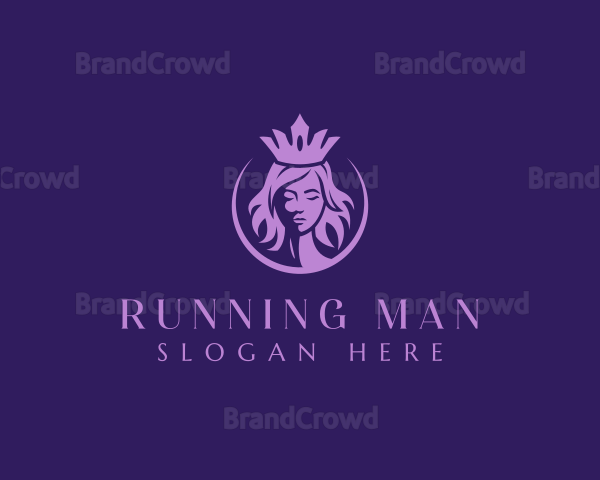 Royal Woman Crown Logo