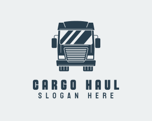 Logistics Cargo Truck logo design