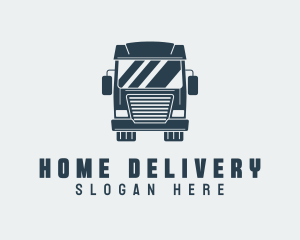 Logistics Cargo Truck logo design