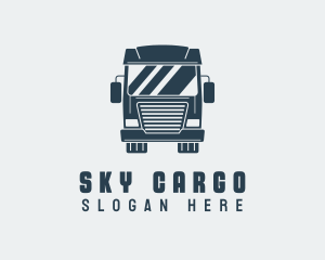 Logistics Cargo Truck logo design