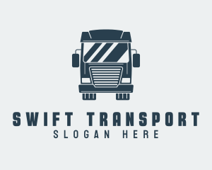 Logistics Cargo Truck logo design