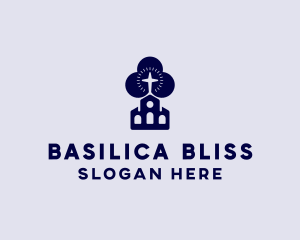 Basilica - Church Chapel Cloud logo design