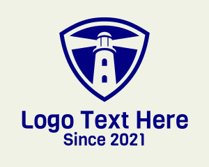 Shield - Lighthouse Beacon Shield logo design