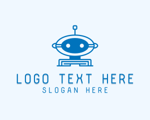 Droid - Technology Robot Toy logo design