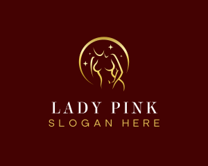 Lady Beauty Fashion logo design