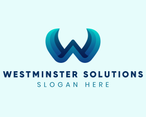 Professional Creative Startup Letter W logo design