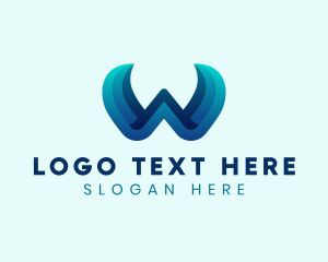 Professional Creative Startup Letter W Logo