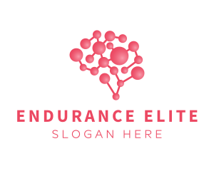 Pink Brain Science logo design