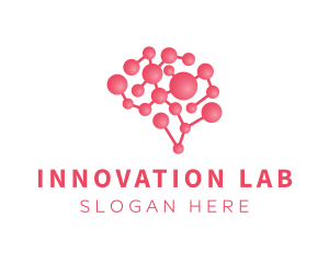 Experiment - Pink Brain Science logo design