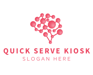 Pink Brain Science logo design