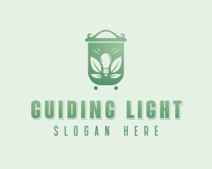 Light Bulb Waste Disposal logo design