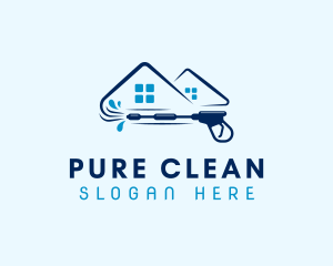 Home Pressure Washer logo design