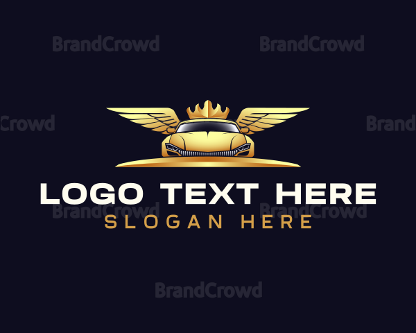 Premium Auto Crown Logo