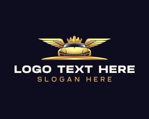 Garage - Premium Auto Crown logo design