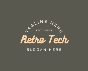 Generic Retro Script logo design