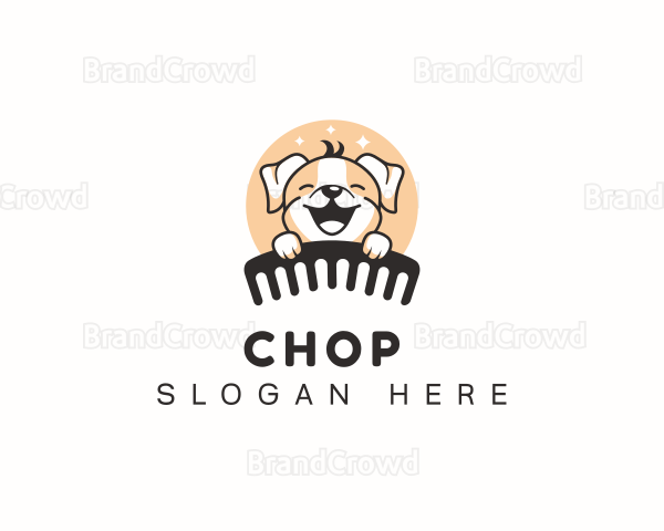Comb Veterinary Grooming Logo