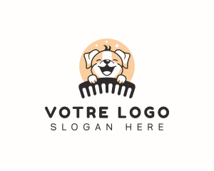 Hound - Comb Veterinary Grooming logo design