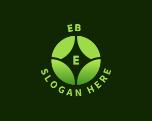 Herbal - Eco Wellness Leaf logo design