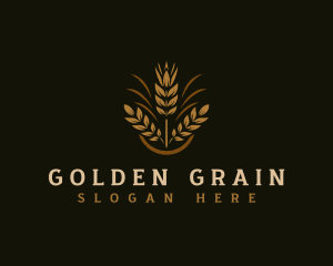 Grain - Farm Malt Grain logo design