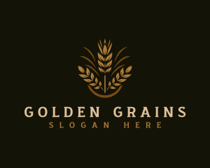 Farm Malt Grain logo design