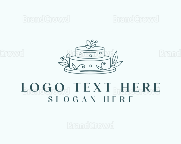 Baking Dessert Cake Logo