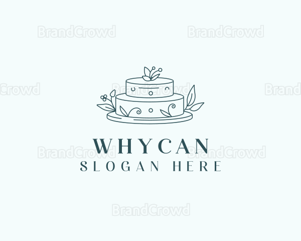 Baking Dessert Cake Logo