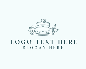 Food Blog - Baking Dessert Cake logo design
