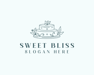 Baking Dessert Cake  logo design