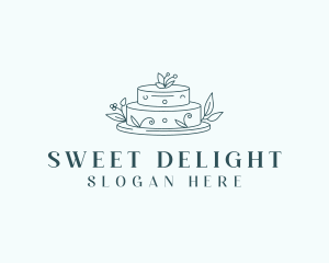 Baking Dessert Cake  logo design