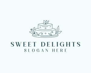 Baking Dessert Cake  logo design