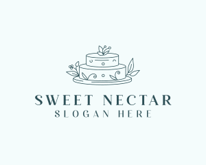 Baking Dessert Cake  logo design