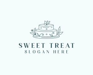 Baking Dessert Cake  logo design